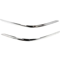 Bumper Trim Set For 2003-2011 Lincoln Town Car Front Driver and Passenger Side