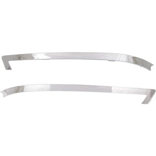 Bumper Trim Set For 2014-2015 Kia Optima Front Driver and Passenger Side Chrome
