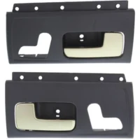 New Door Handles Set of 2 Front Driver and Passenger Side Sedan LH RH Lincoln Pair