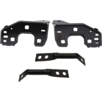 Set of 4 Bumper Bracket For Chevrolet Silverado 1500 2019-2023 Front Driver Side