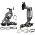 Catalytic Converter Set For 2001-2007 Ford Escape 01-06 Mazda Tribute Front L R